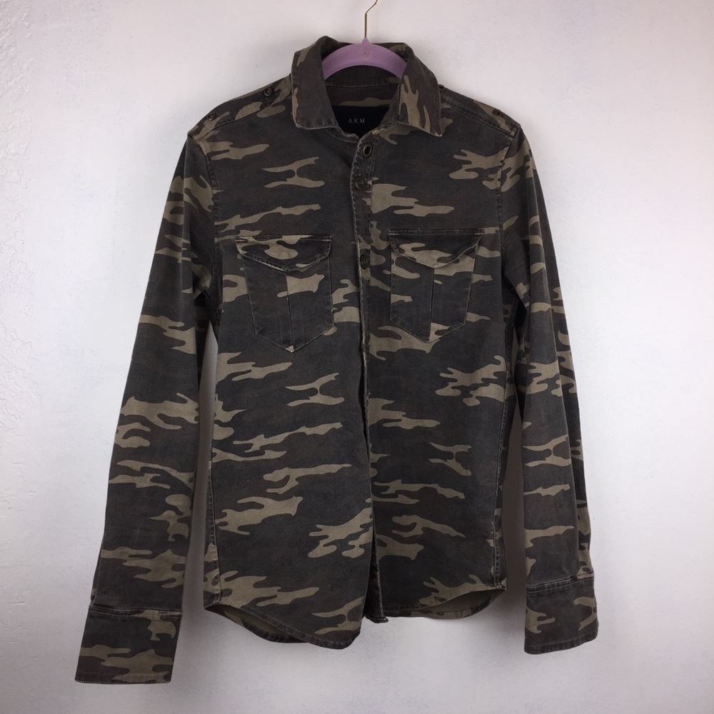 AKM Camouflage Slim Fit Jacket Rare